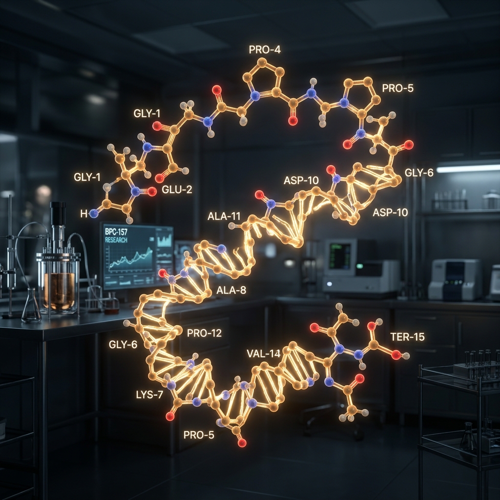 Modelado de la estructura molecular tridimensional de cadenas de aminoácidos