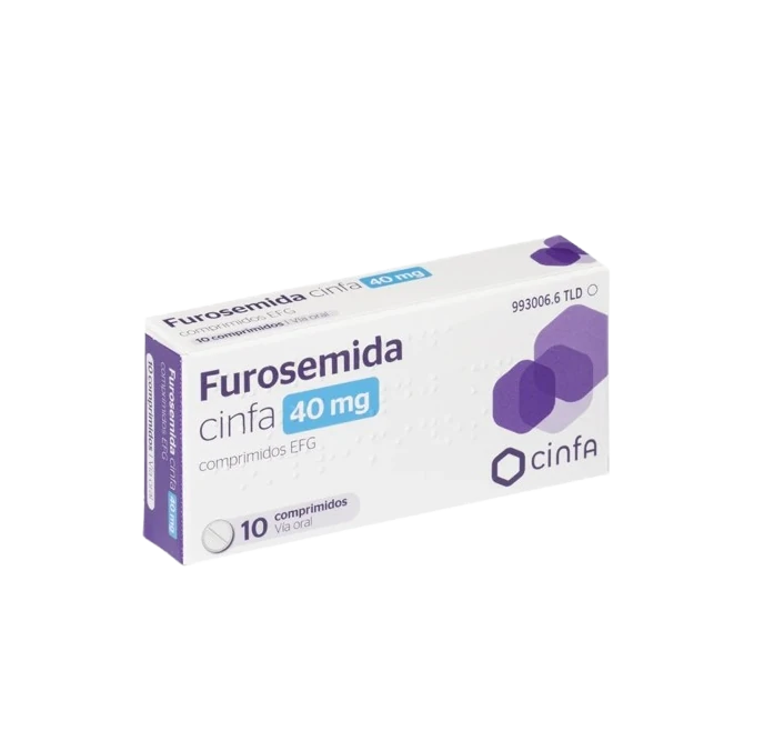 Furosemida 40mg 10 uni de FARMACIA — imagen del producto